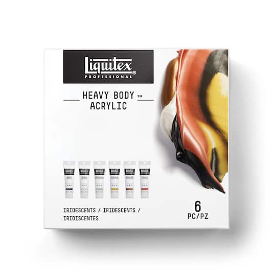 Liquitex® Professional Heavy Body Acrylic Iridescent 6 Color Set